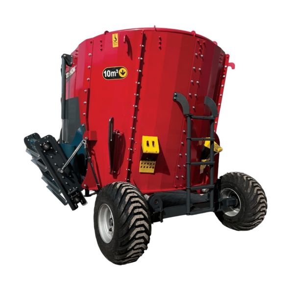 Burkon 10m³ 380V ve Traktör Şaftlı Çekilir Yem Karma Makinesi