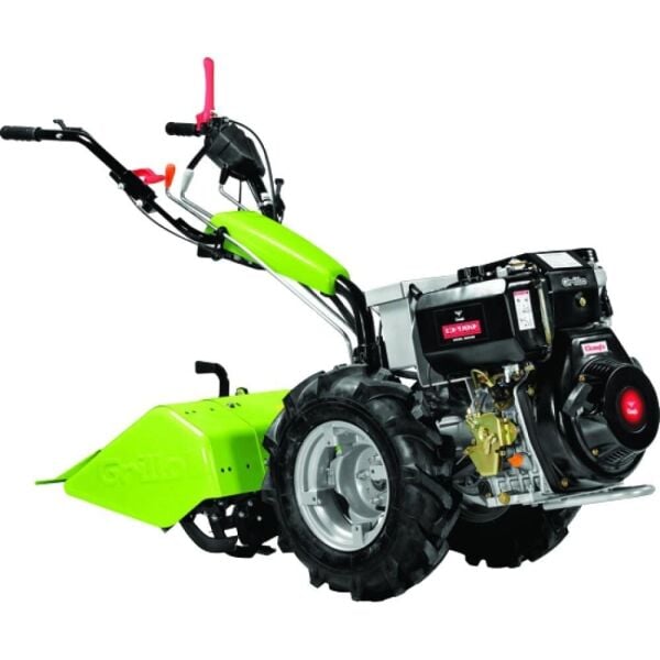 Grillo G85D CF186FE Marşlı Dizel Çapa Makinesi 9Hp Kaputlu Farlı