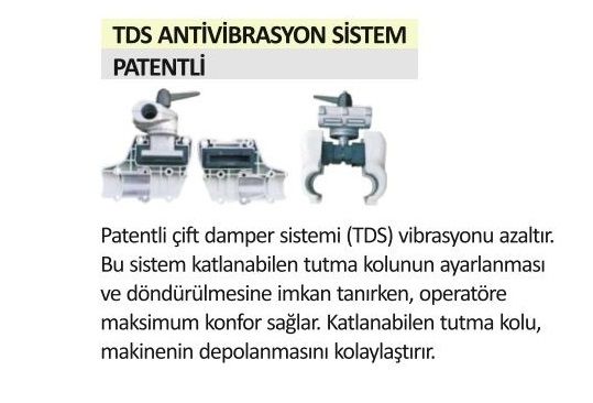 Active 1454002 - 4.5 BT Motorlu Yan Tip Tırpan