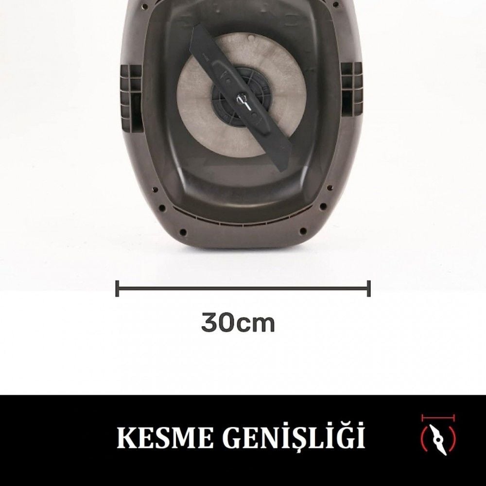 Mountfield Typhoon 30Li 20V Akülü Çim Biçme Makinesi