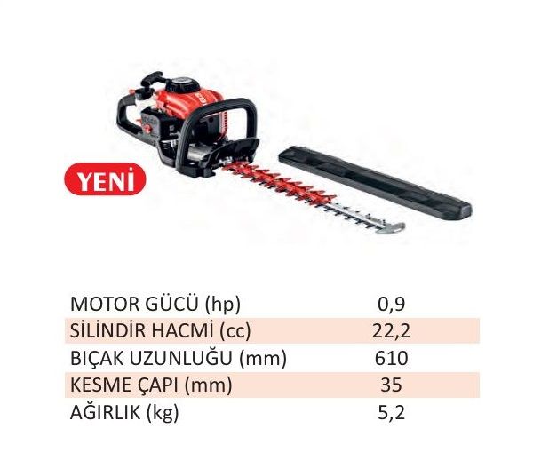 AL-KO 127.325 Benzinli Çit Kesme Makinesi