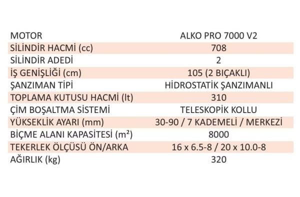 AL-KO 127.810 T 22-125.5 HD V2 ÇİM BİÇME TRAKTÖRÜ