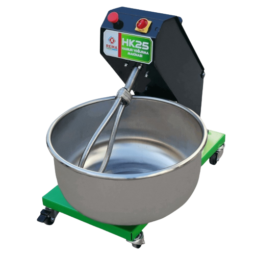 Rema HK25 Hamur Yoğurma Makinesi 25Kg 220v
