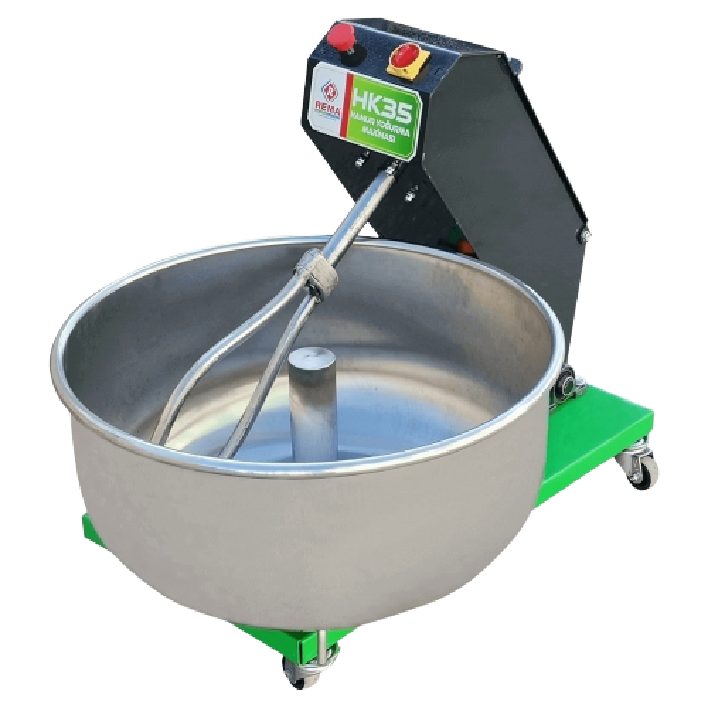 Rema HK35 Hamur Yoğurma Makinesi 35Kg 220v
