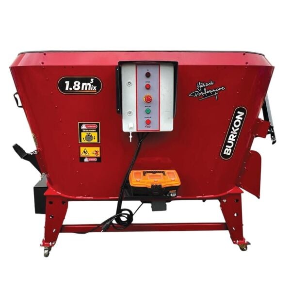 Burkon 1,8m³ Yem Karma Makinesi 220V