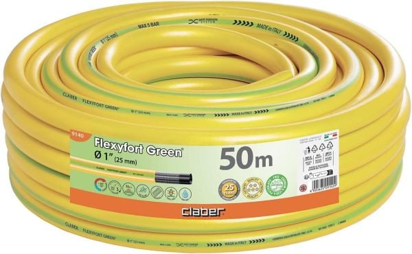 Claber 9140 Flexyfort Green Hortum 1'' 50 Metre