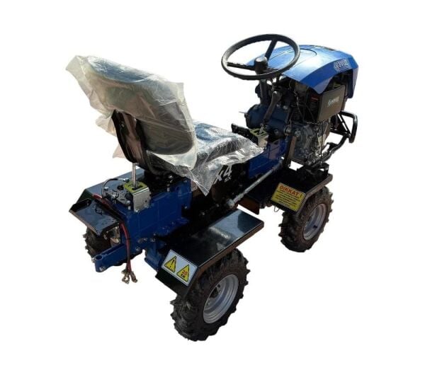 Yavuz Y600SX 188FE 12 Hp Dizel Marşlı 4x4 Mini Traktör