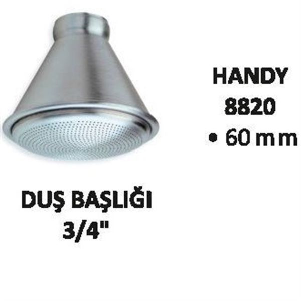HANDY 8820 Duş Başlığı 60 mm  3/4''
