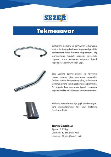 Sezer İnek Tekme Önleyici