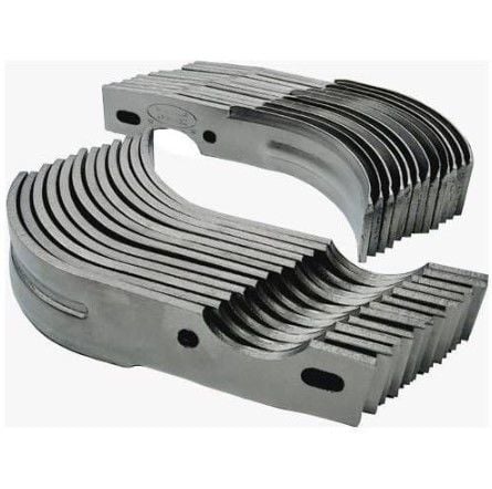 Demiray Federli Dizel Çapa Makinesi Çapa Bıçağı Takımı (26 CM - 24 ADET)