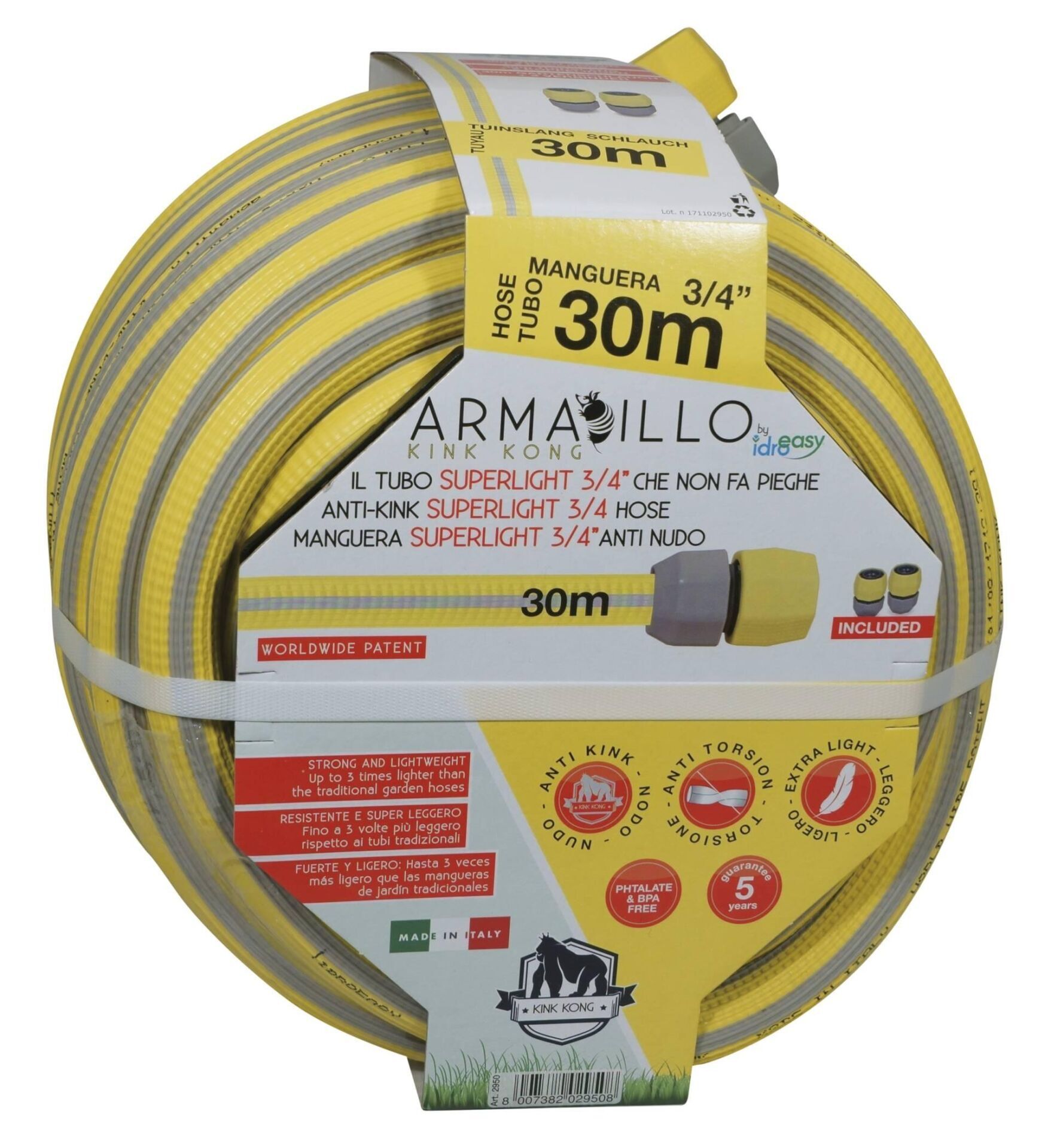 Idroeasy ARMADILLO KINK KONG 30 Mt Süper Hafif Hortum