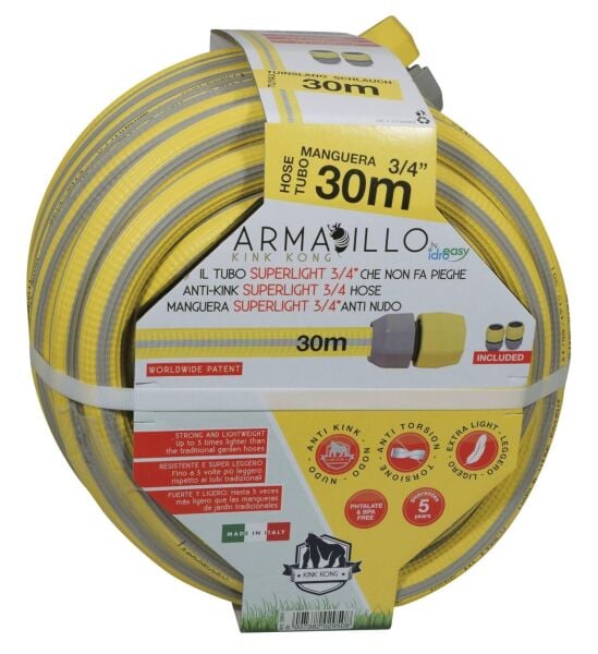 Idroeasy ARMADILLO KINK KONG 30 Mt Süper Hafif Hortum