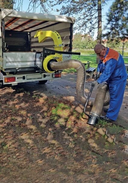 Agrinova OT8B Benzinli Yaprak Toplama Makinesi