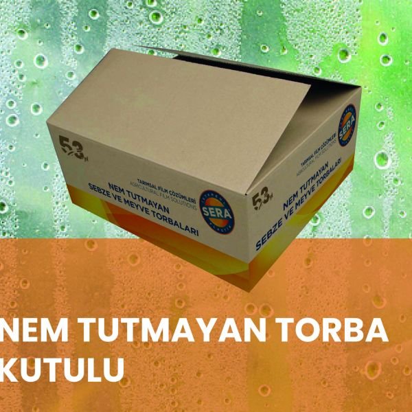 Sera Plastik | Nem Tutmayan Sebze ve Meyve Torbası 60*80 Körüklü (500 Adet)