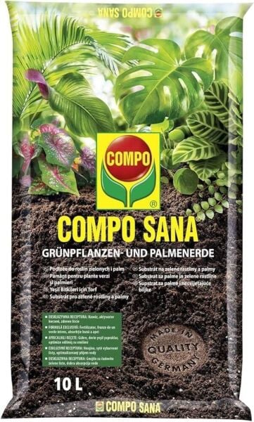Compo 1431 Yeşil Bitkiler İçin Toprak 10 L