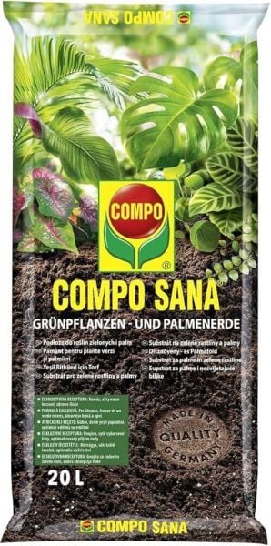 Compo 1451 Yeşil Bitkiler İçin Toprak 20 L