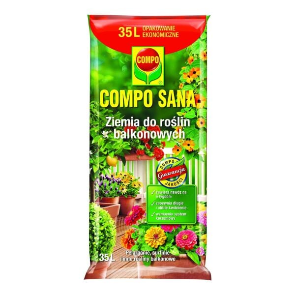 Compo 4051 Balkon Bitkileri İçin Toprak 35 L