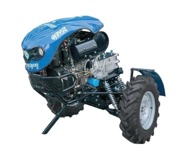 Yavuz Y600 295FE 25 Hp Amortisörlü Marşlı Dizel Çapa Makinesi