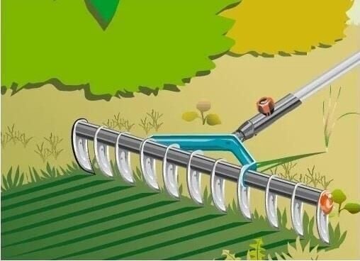 Gardena 3391 Çim Havalandırma Tırmığı + 3728 Combisystem Sap 180 cm