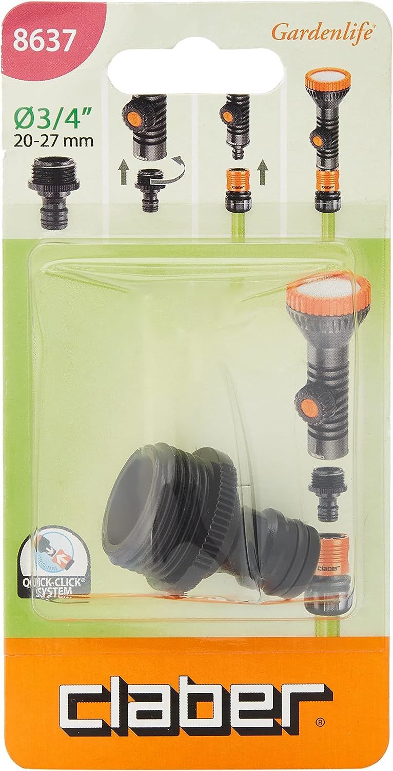 Claber 8637 Sprinkler Adaptörü 3/4''