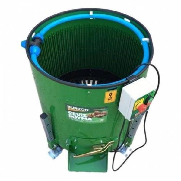 Burkon 190 Lt 75 Kg Lazerli Devir Ayarlı Ceviz Soyma Makinesi