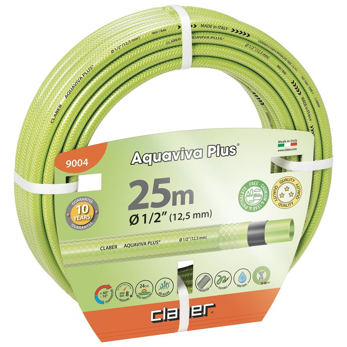 Claber 9004 Hortum Aquaviva Plus 1/2'' 25m