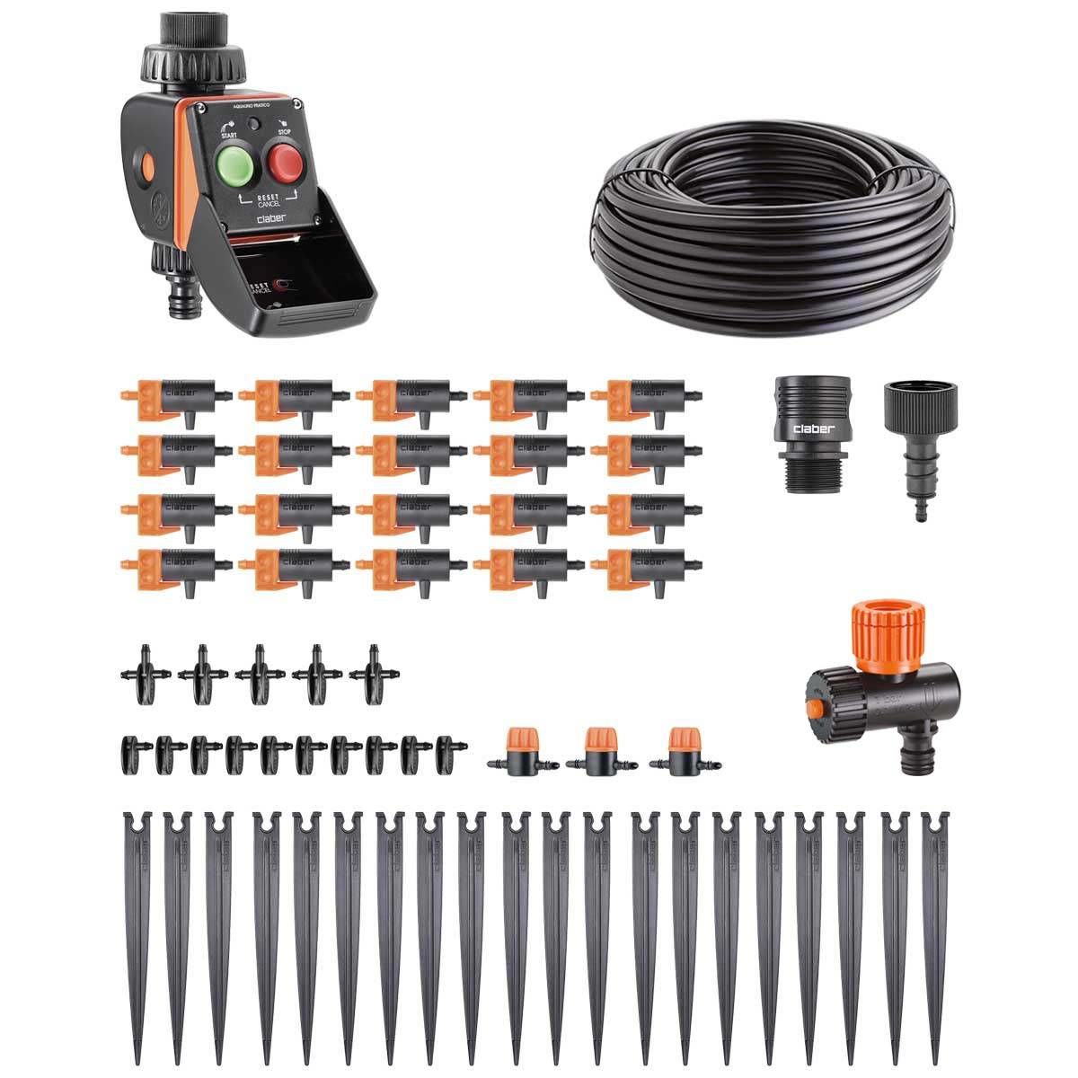 Claber 90763 Timer Kit 20 Damlama Sulama Sistemi