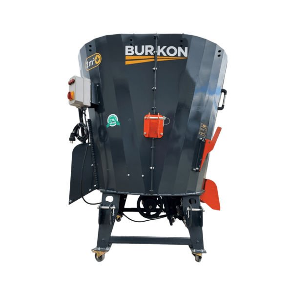 Burkon 2m³ 380V Kepçeli Yem Karma Makinesi